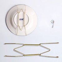 4pcs Spring Wall Plate Hangers Metal Wall Palte Hangers Dish Hanger for Kitchen   253745593140